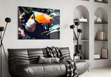 Toco Toucan Glass Wall Art