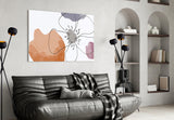 Flower Glass Wall Art