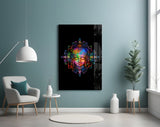 Buddha Glass Wall Art