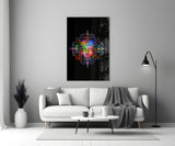 Buddha Glass Wall Art