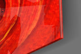 Cycle of Red Glass Wall Art