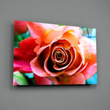 Rose Glass Wall Art