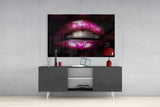 Lip Glass Wall Art