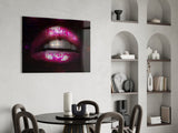 Lip Glass Wall Art