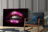 Lip Glass Wall Art