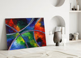 Colors Glass Wall Art