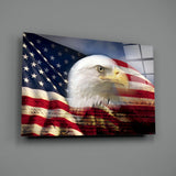 American Eagle Glass Wall Art