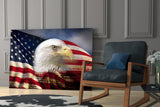 American Eagle Glass Wall Art