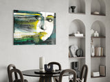 Women's Glass Wall Art