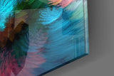 Dance of Colors Glass Wall Art