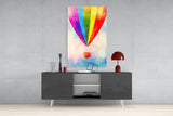 Balloon Glass Wall Art