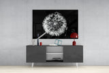 Dandelion Glass Wall Art