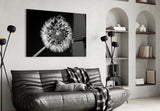 Dandelion Glass Wall Art