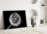 Dandelion Glass Wall Art