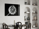 Dandelion Glass Wall Art