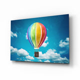 Balloon Glass Wall Art