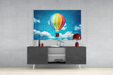 Balloon Glass Wall Art