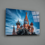 St. Basil's Cathedral Glass Wall Art