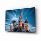 St. Basil's Cathedral Glass Wall Art