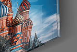 St. Basil's Cathedral Glass Wall Art