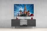 St. Basil's Cathedral Glass Wall Art