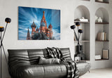 St. Basil's Cathedral Glass Wall Art