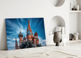 St. Basil's Cathedral Glass Wall Art