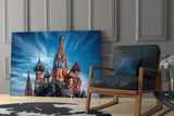 St. Basil's Cathedral Glass Wall Art