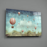 Balloon Glass Wall Art