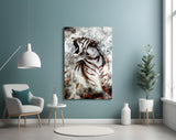 Tiger Glass Wall Art