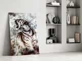 Tiger Glass Wall Art