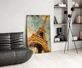 Eiffel Tower Glass Wall Art