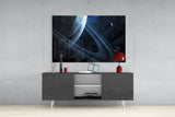 Space Glass Wall Art