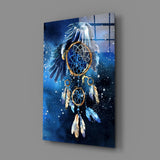 Dreamcatcher Glass Wall Art