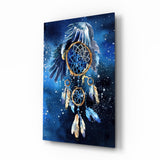 Dreamcatcher Glass Wall Art