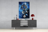 Dreamcatcher Glass Wall Art