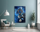 Dreamcatcher Glass Wall Art