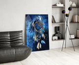 Dreamcatcher Glass Wall Art