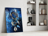 Dreamcatcher Glass Wall Art