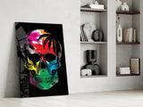 Skull Glass Wall Art