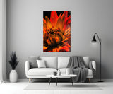 Flower Glass Wall Art