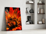 Flower Glass Wall Art