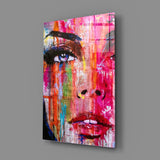 Women's Glass Wall Art