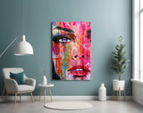 Women's Glass Wall Art