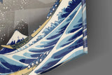 Kanagawa Oki Nami Ura Great Wave Glass Wall Art