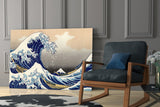 Kanagawa Oki Nami Ura Great Wave Glass Wall Art