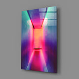 Colored Room Glass Wall Art