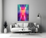 Colored Room Glass Wall Art