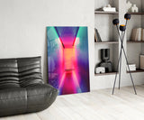 Colored Room Glass Wall Art