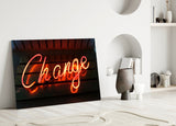 Change Glass Wall Art